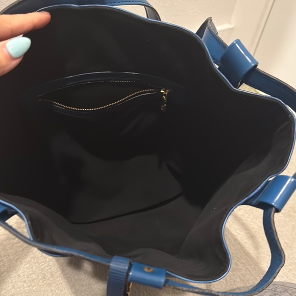 Louis Vuitton blue Epi randonnee bag - Picture 6 of 9